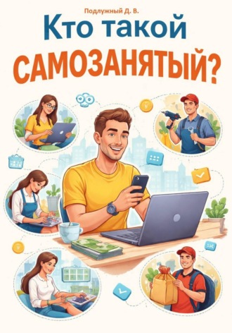 Обложка книги «Кто такой самозанятый?»