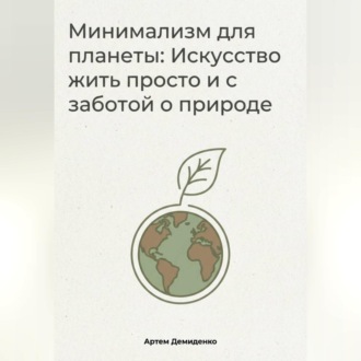 Обложка книги «Минимализм для планеты: Искусство жить просто и с заботой о природе»