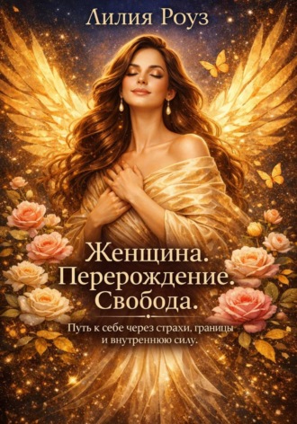Обложка книги «Женщина. Перерождение. Свобода. Путь к себе через страхи, границы и внутреннюю силу»