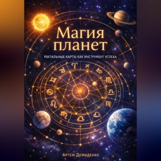 Обложка книги «Магия планет: Натальные карты как инструмент успеха»