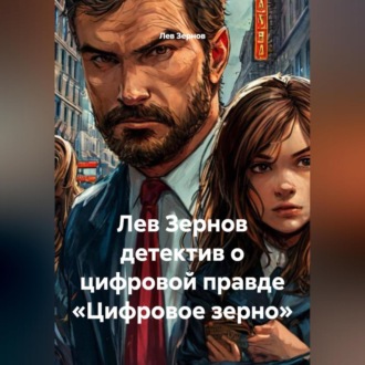 Обложка книги «Лев Зернов детектив о цифровой правде «Цифровое зерно»»