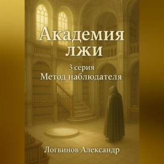 Обложка книги «Академия лжи. 3 серия: Метод наблюдателя»