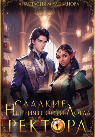 Обложка книги «Сладкие неприятности лорда ректора»