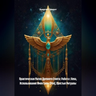Обложка книги «Практическая Магия Древнего Египта: Работа с Хека, Использование Имен Силы (Рен), Простые Ритуалы»
