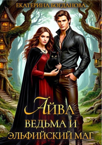 Обложка книги «Айва. Ведьма и эльфийский маг»
