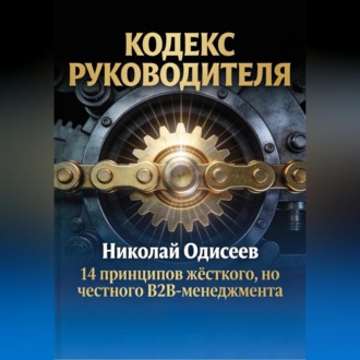 Обложка книги «Кодекс руководителя: 14 принципов жёсткого, но честного B2B‑менеджмента»