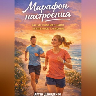 Обложка книги «Марафон настроения: Как бег поможет найти внутреннюю гармонию»