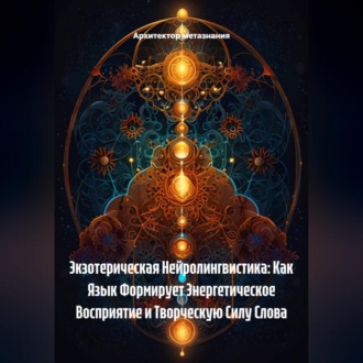 Обложка книги «Экзотерическая Нейролингвистика: Как Язык Формирует Энергетическое Восприятие и Творческую Силу Слова»
