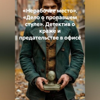 Обложка книги ««Нерабочее место». «Дело о пропавшем стуле». Детектив о краже и предательстве в офисе»