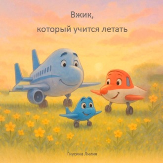 Обложка книги «Вжик, который учится летать»