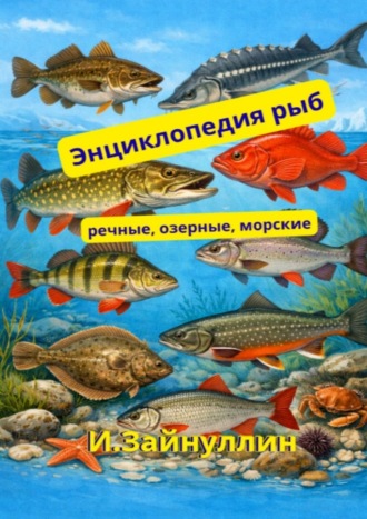 Обложка книги «Энциклопедия рыб. Речные, озерные, морские»