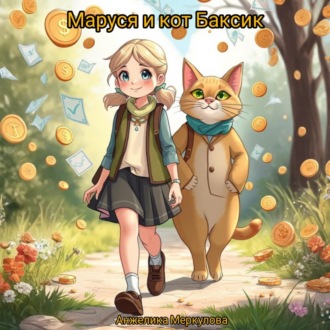 Обложка книги «Маруся и кот Баксик»