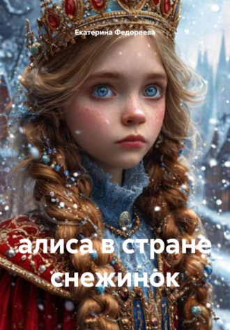 Обложка книги «Алиса в стране снежинок»