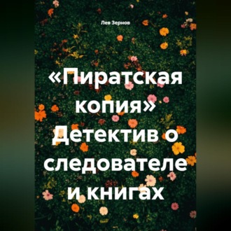 Обложка книги ««Пиратская копия» Детектив о следователе и книгах»