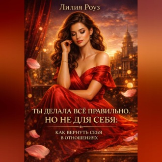 Обложка книги «Ты делала всё правильно. Но не для себя: как вернуть себя в отношениях.»
