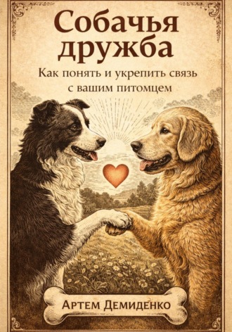 Обложка книги «Собачья дружба: Как понять и укрепить связь с вашим питомцем»