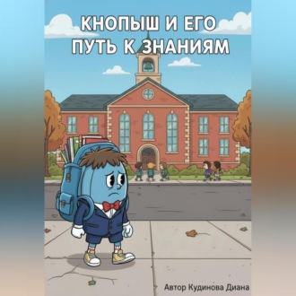 Обложка книги «Кнопыш и Его Путь к Знаниям»