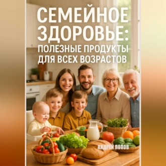 Обложка книги «Семейное здоровье: полезные продукты для всех возрастов»