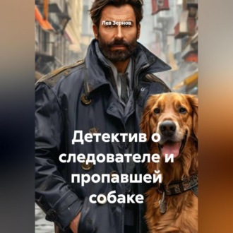 Обложка книги «Детектив о следователе и пропавшей собаке»