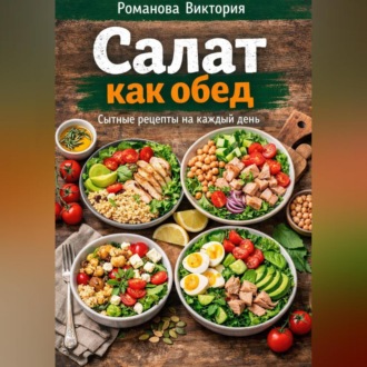 Обложка книги «Салат как обед»