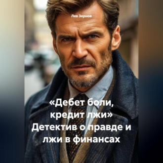Обложка книги ««Дебет боли, кредит лжи» Детектив о правде и лжи в финансах»