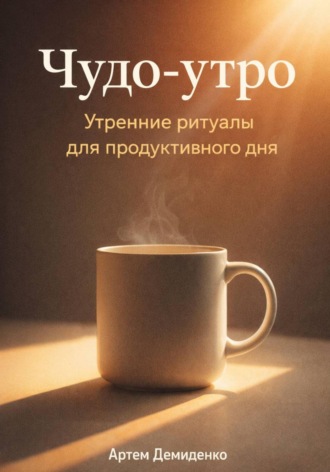 Обложка книги «Чудо-утро: Утренние ритуалы для продуктивного дня»