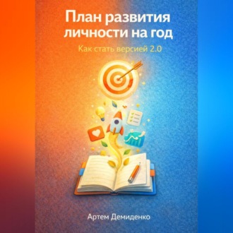 Обложка книги «План развития личности на год: Как стать версией 2.0»
