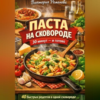 Обложка книги «Паста на сковороде: 30 минут – и готово»
