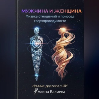 Обложка книги «Мужчина и женщина: физика отношений и природа сверхпроводимости. Ночные диалоги с ИИ»