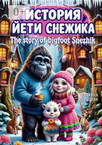 Обложка книги «История йети Снежика. The story of bigfoot Snezhik»