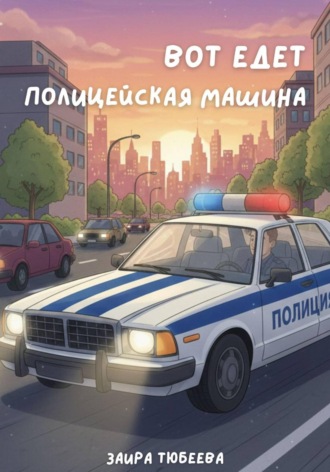 Обложка книги «Вот едет полицейская машина»