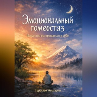 Обложка книги «Эмоциональный гомеостаз. Искусство возвращаться к себе.»