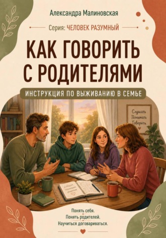 Обложка книги «Как говорить с родителями. Инструкция по выживанию в семье»