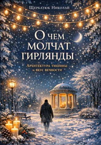Обложка книги «О чем молчат гирлянды: Архитектура тишины и вкус вечности»