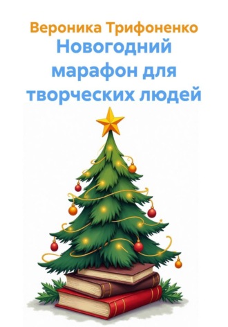 Обложка книги «Новогодний марафон для творческих людей»
