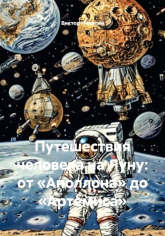 Обложка книги «Путешествия человека на Луну: от «Аполлона» до «Артемиса»»