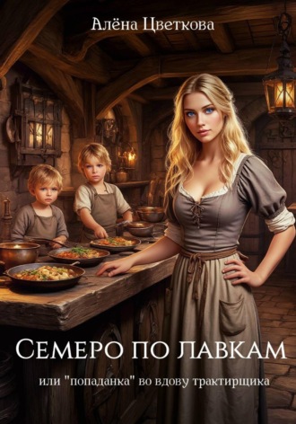 Обложка книги «Семеро по лавкам, или "попаданка" во вдову трактирщика»