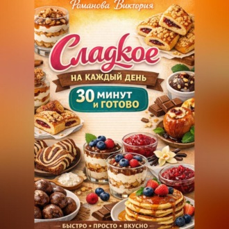 Обложка книги «Сладкое на каждый день: 30 минут и готово»