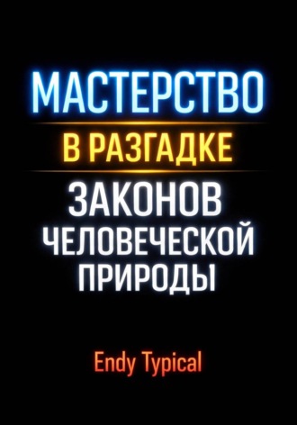 Endy Typical. Мастерство в Разгадке Законов Человеческои Природы
