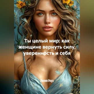 Обложка книги «Ты целый мир: как женщине вернуть силу, уверенность и себя»