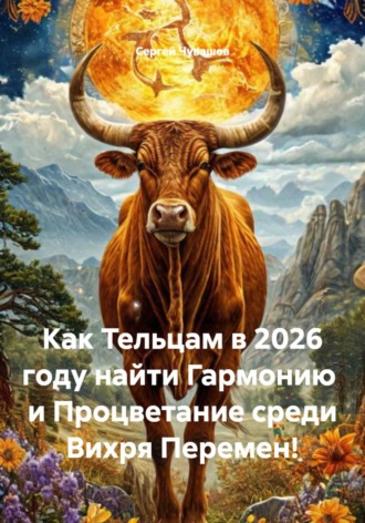 Обложка книги «Как Тельцам в 2026 году найти Гармонию и Процветание среди Вихря Перемен!»
