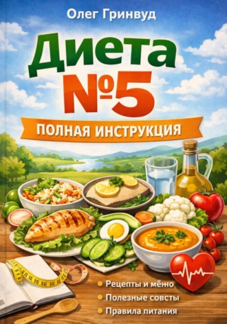 Обложка книги «Диета №5: Полная инструкция»