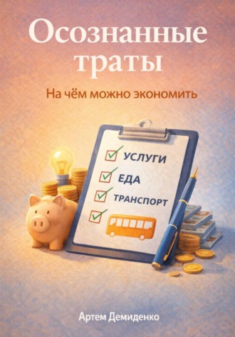 Обложка книги «Осознанные траты: На чём можно экономить»