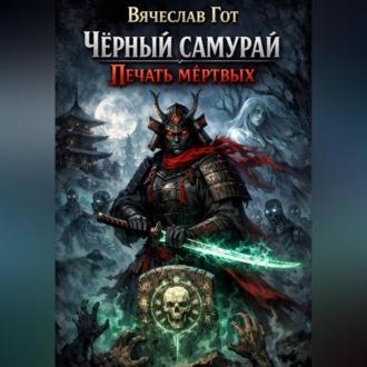 Обложка книги «Чёрный самурай. Печать мёртвых»