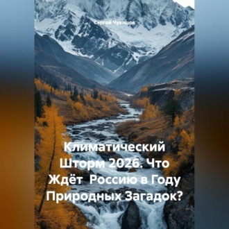 Обложка книги «Климатический Шторм 2026. Что Ждёт Россию в Году Природных Загадок?»