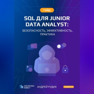 Обложка книги «Гайд SQL для Junior Data Analyst: Безопасность, Эффективность, Практика»