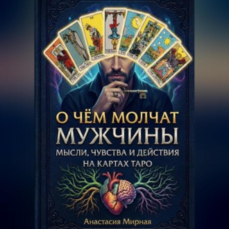 Обложка книги «О чём молчат мужчины: мысли, чувства и действия на картах Таро»