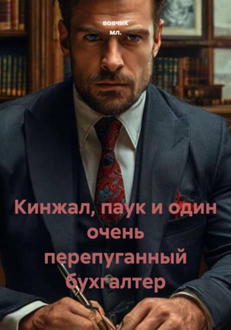 Обложка книги «Кинжал, паук и один очень перепуганный бухгалтер»