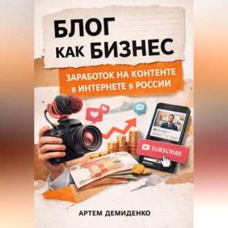 Обложка книги «Блог как бизнес: Заработок на контенте в интернете в России»