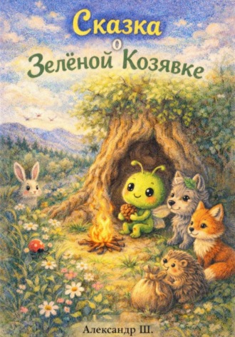 Обложка книги «Сказка о Зелёной Козявке»